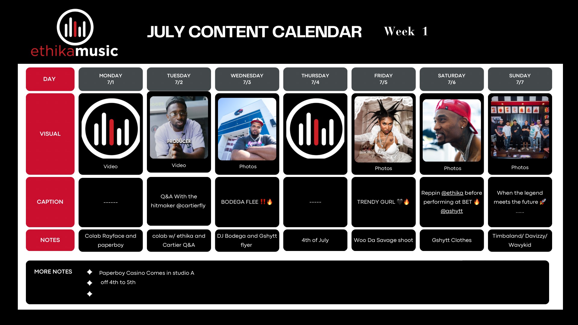 Content Calender - 1